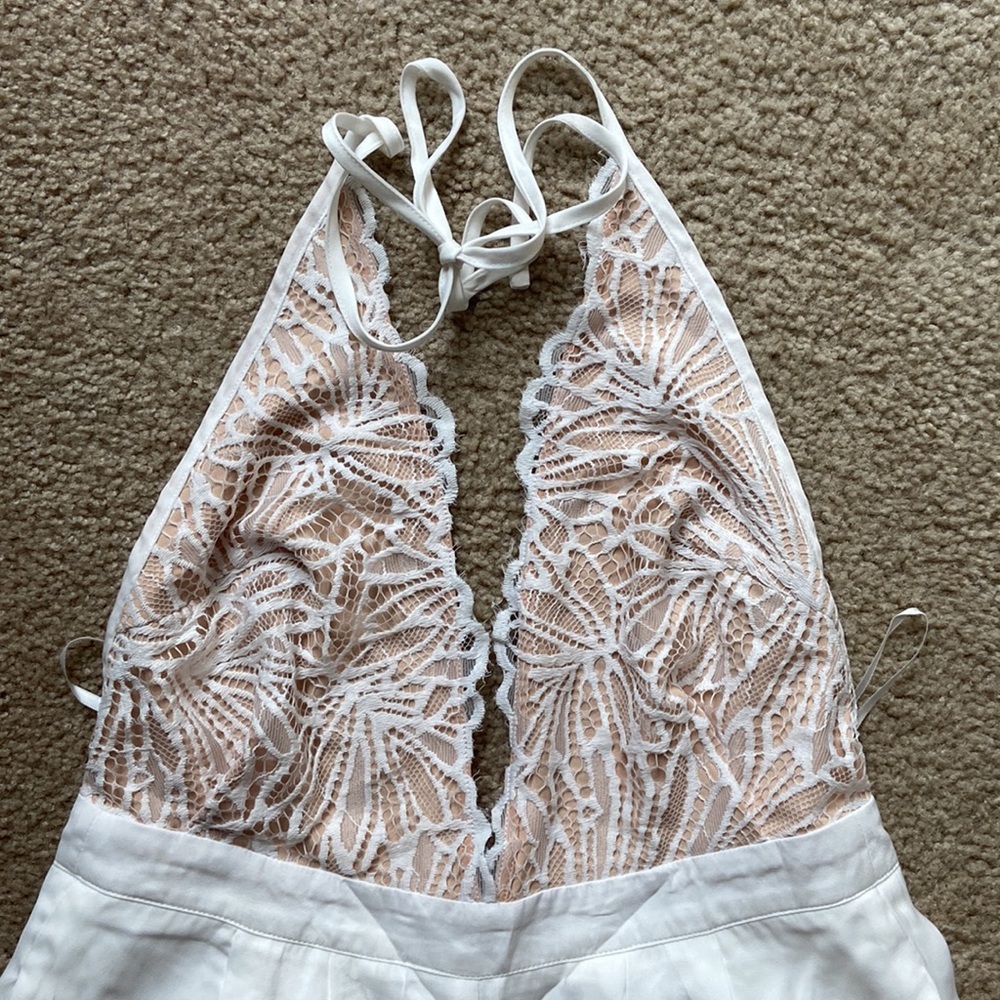 Hello Molly Cordelia White Jumpsuit - Picture 3 of 4
